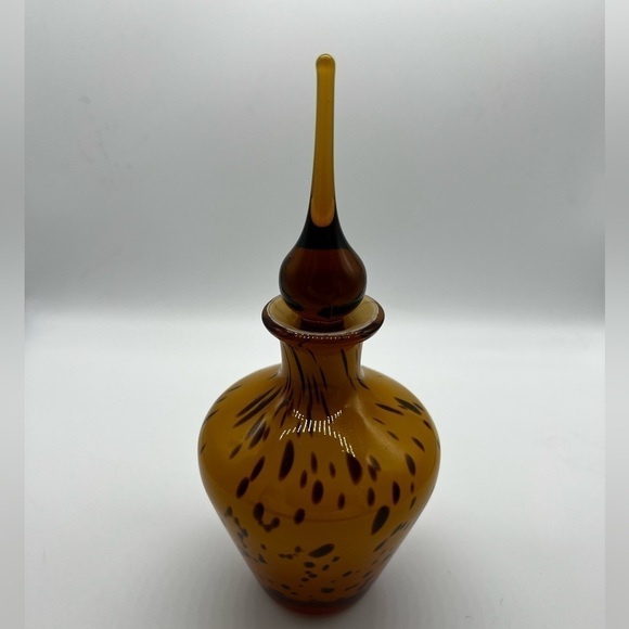 Set of TWO - Glass Art Parfum Bottles - Picture 5 of 7